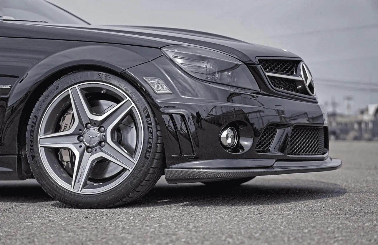 W204 Pre Facelift C63 AMG Carbon Fiber Lip