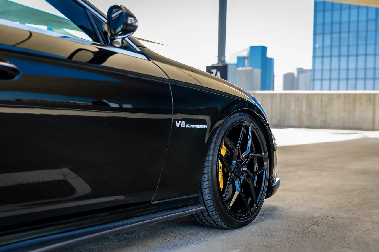 W219 CLS55 & CLS63 AMG Carbon Fiber Side Skirt Extensions