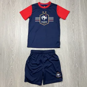 Weeplay Kids France French Soccer Football Kit Size 10A 10 Years