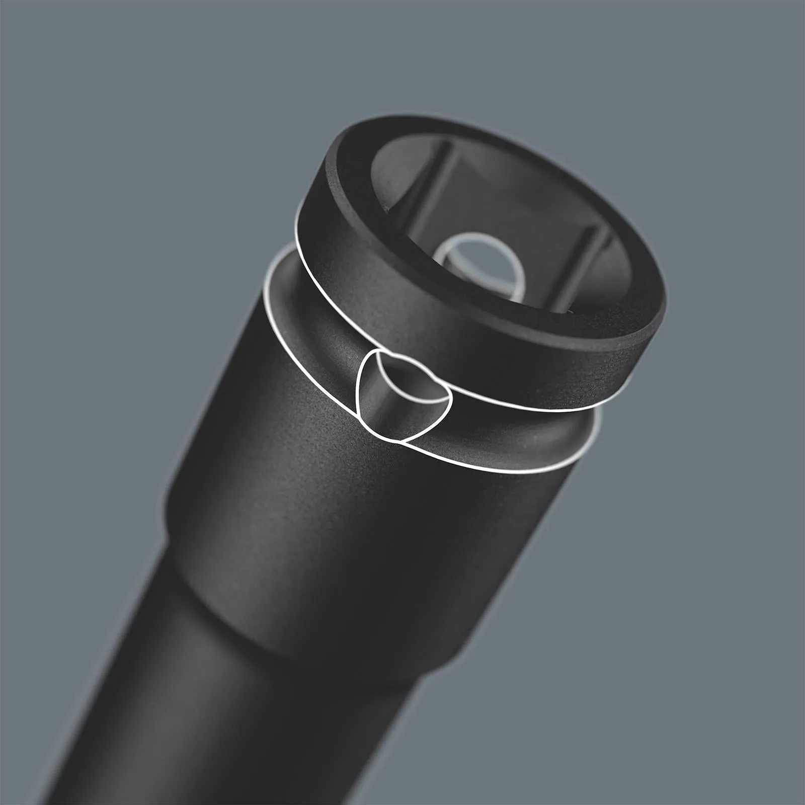 Wera Deep Impact Socket Impaktor with 1/2" Drive Zyklop 8790 C 27mm x 83mm
