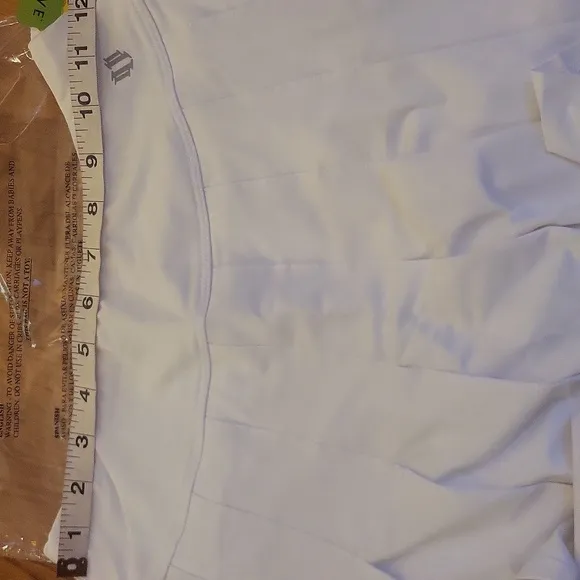 White Flutter Tennis Skirt/Skort Eleven by Venus Williams SZ XS NWT