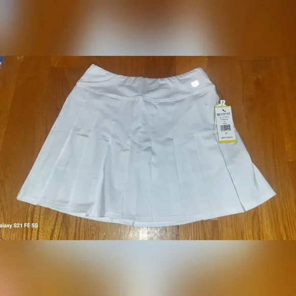 White Flutter Tennis Skirt/Skort Eleven by Venus Williams SZ XS NWT