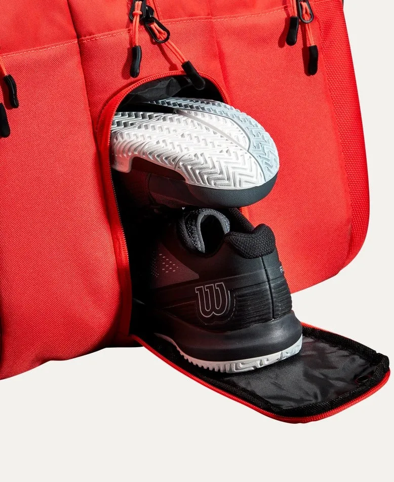 Wilson Super Tour 15 Racket Bag | Red
