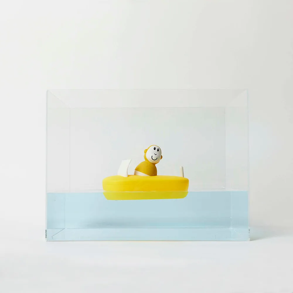Yellow Bathtime Boat Set
