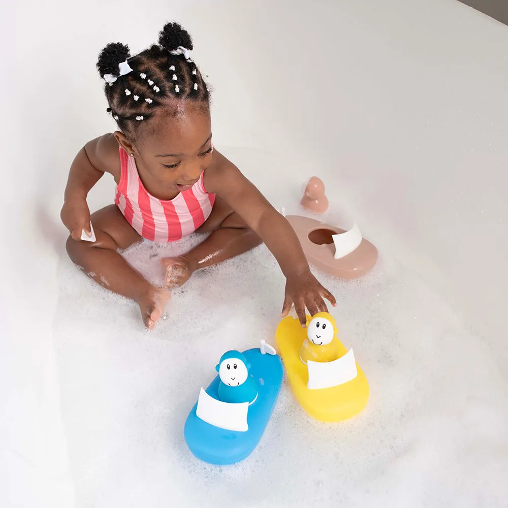 Yellow Bathtime Boat Set