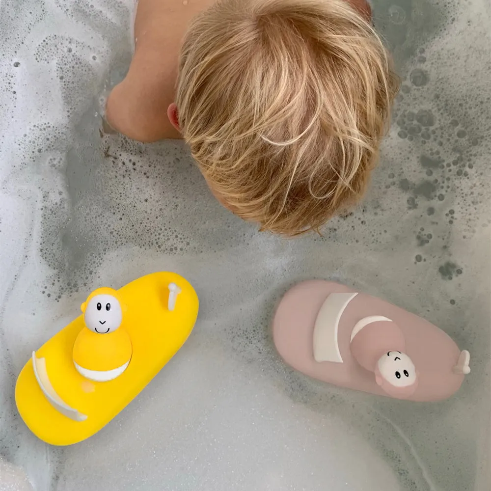 Yellow Bathtime Boat Set