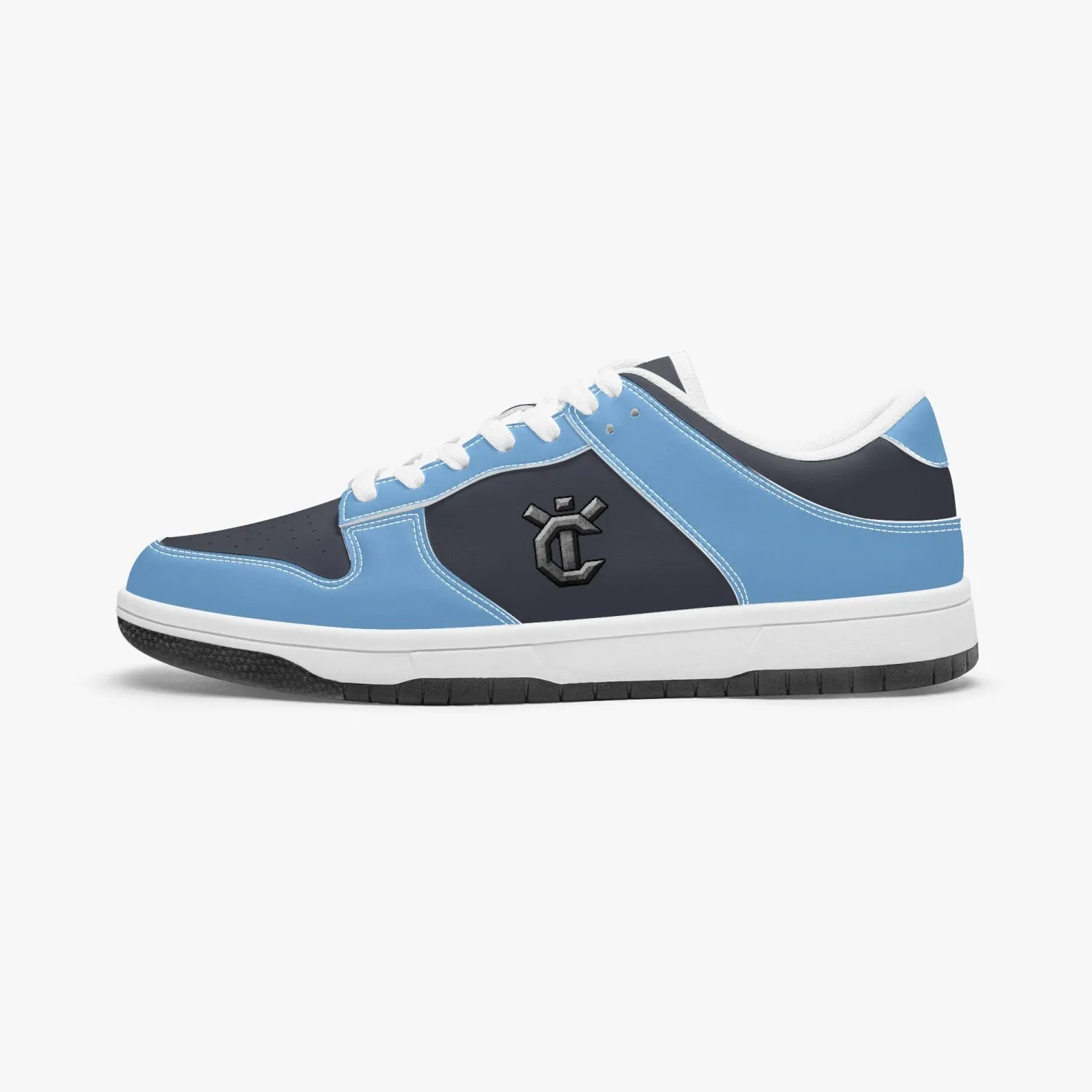 YIC Dunk Stylish Low-Top Leather Sneakers