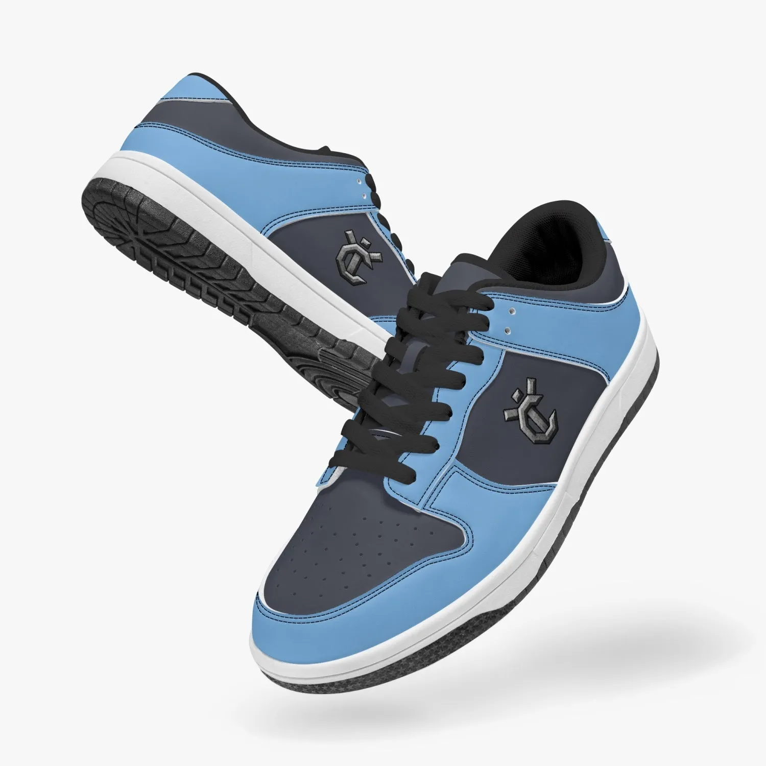 YIC Dunk Stylish Low-Top Leather Sneakers