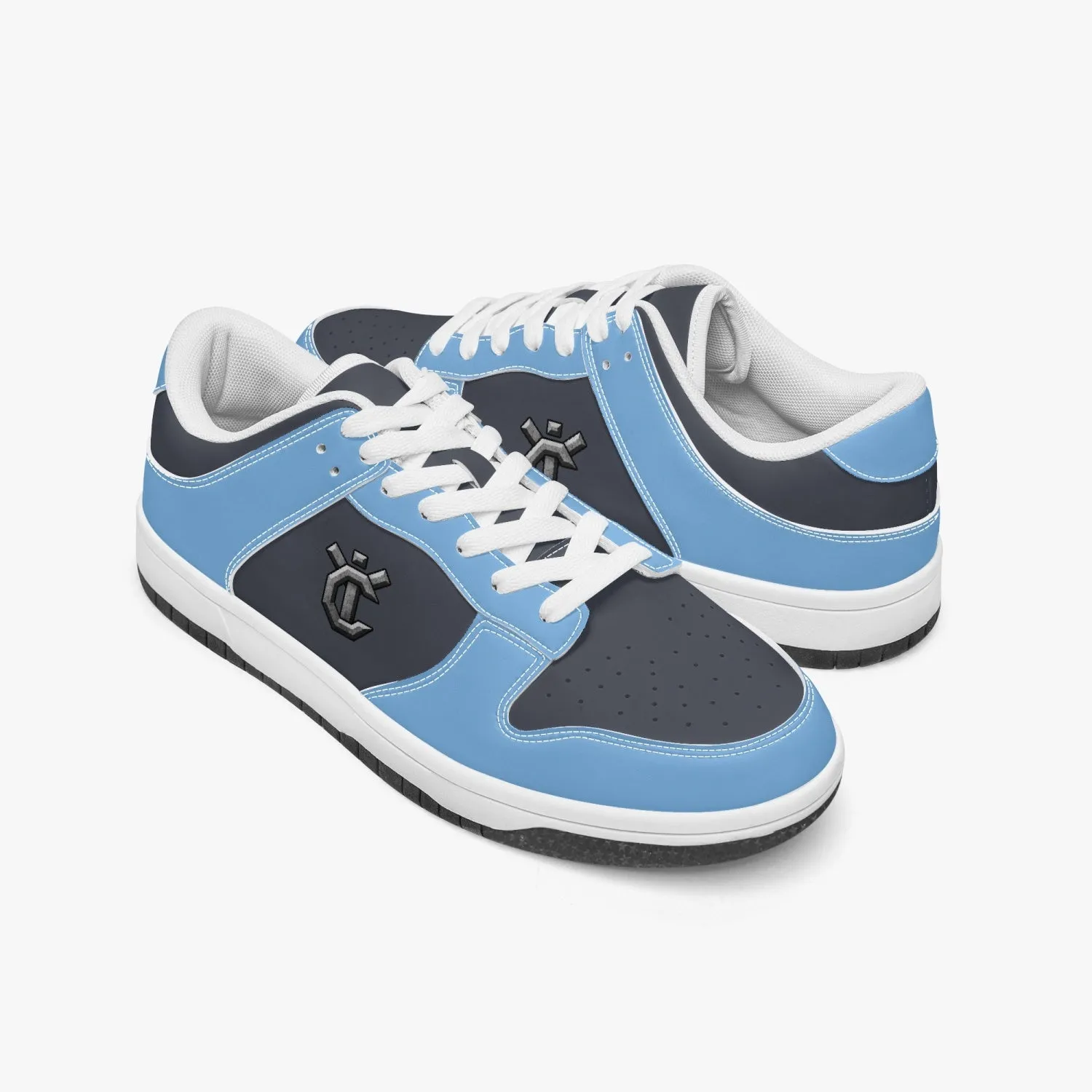 YIC Dunk Stylish Low-Top Leather Sneakers