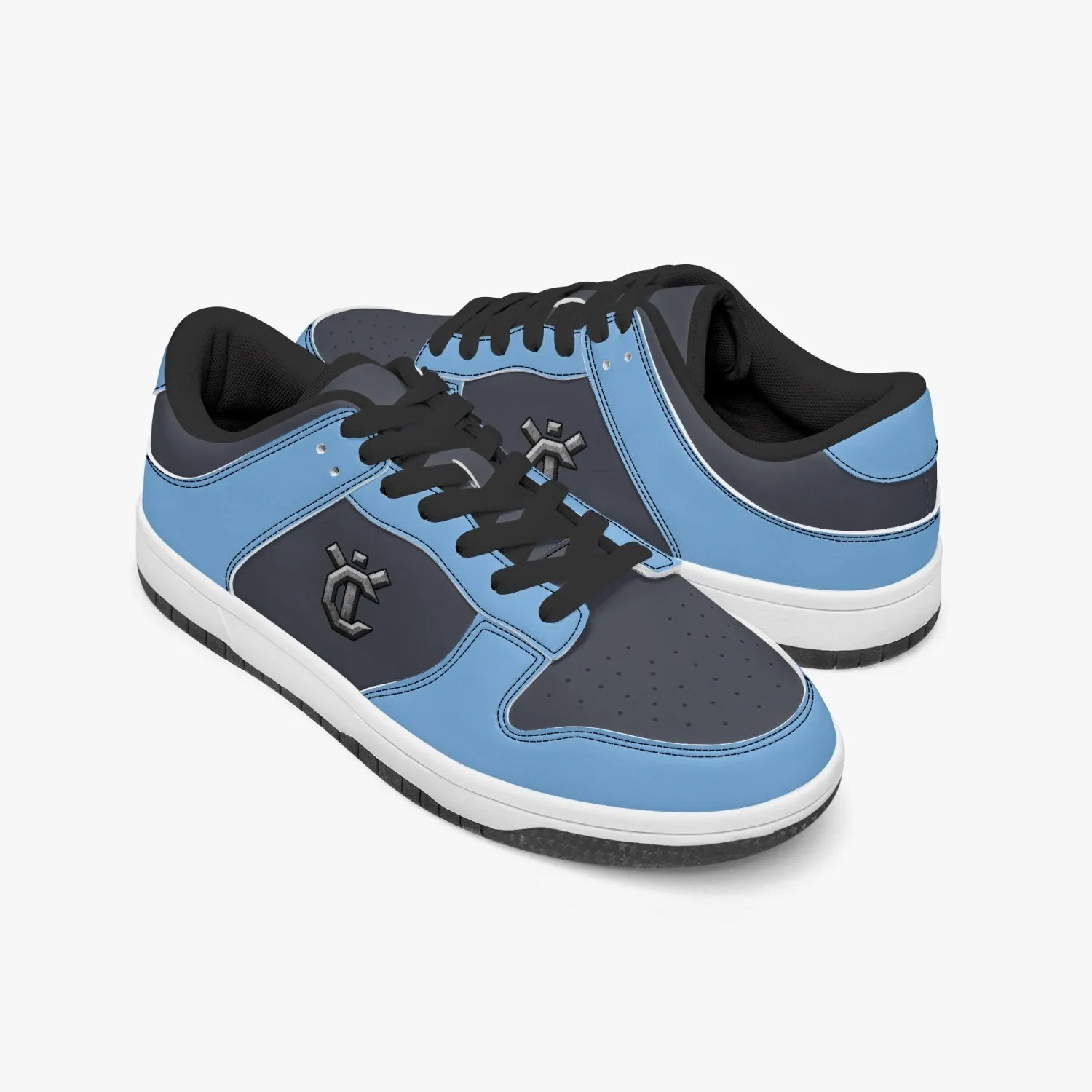 YIC Dunk Stylish Low-Top Leather Sneakers