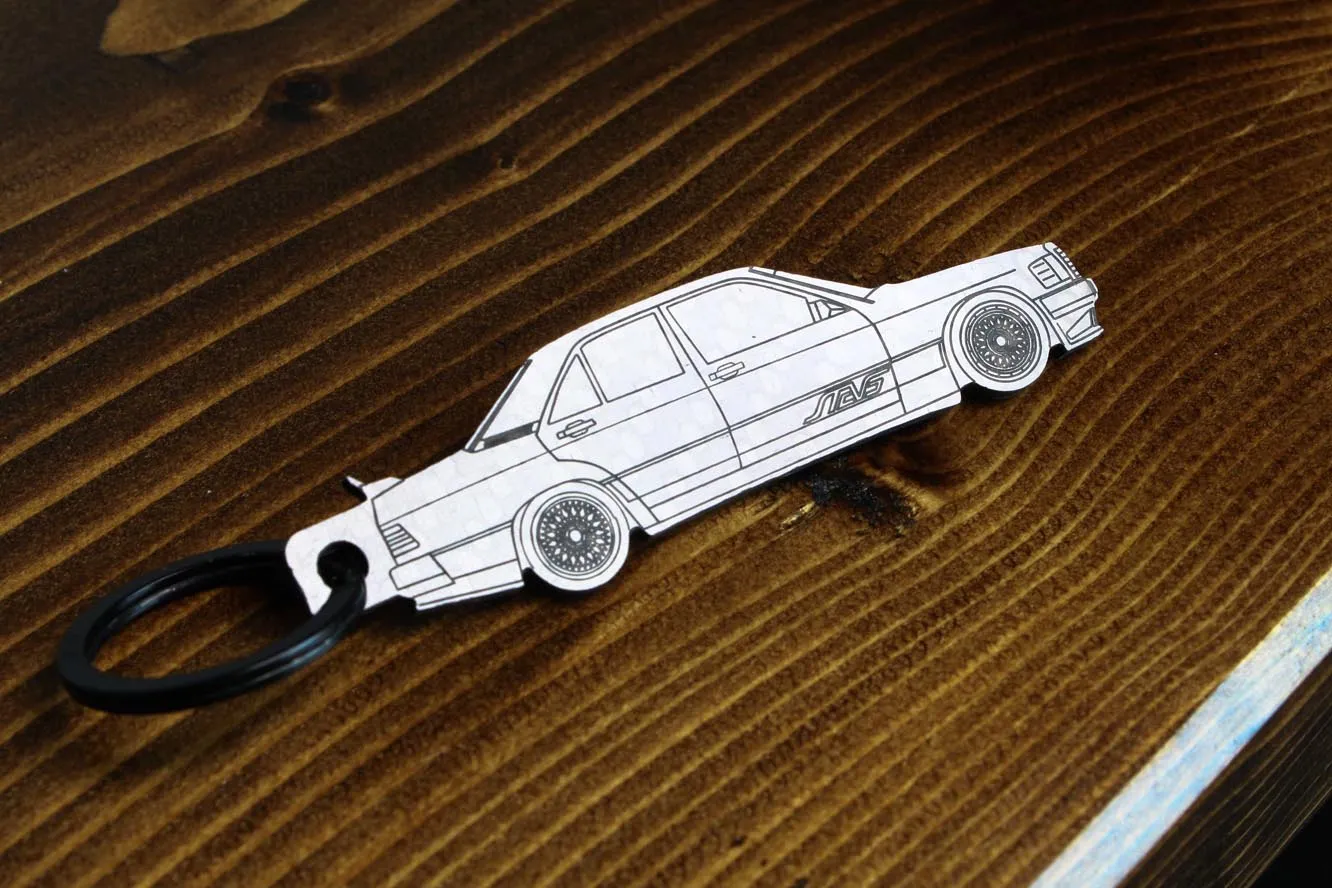 Your custom car - Carbon fiber keychain