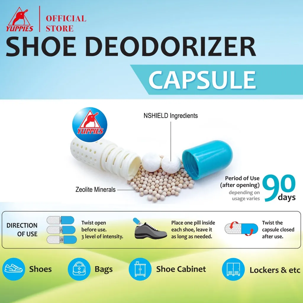 Yuppies Shoe Deodorizer Capsule