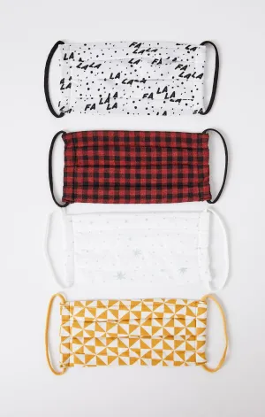 Z Supply 4 Pack Masks Holiday
